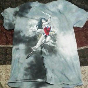 Tie dye wonder woman shirt